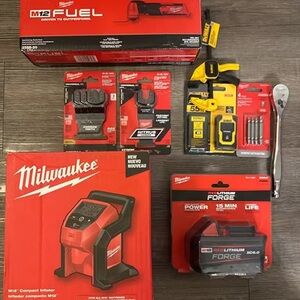 Milwaukee Ratchet Tool with Red Packaging